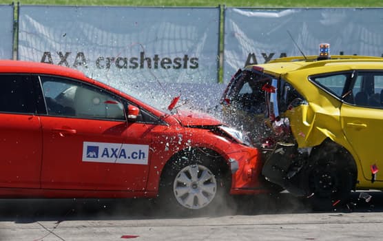 lesionados en accidente de tráfico